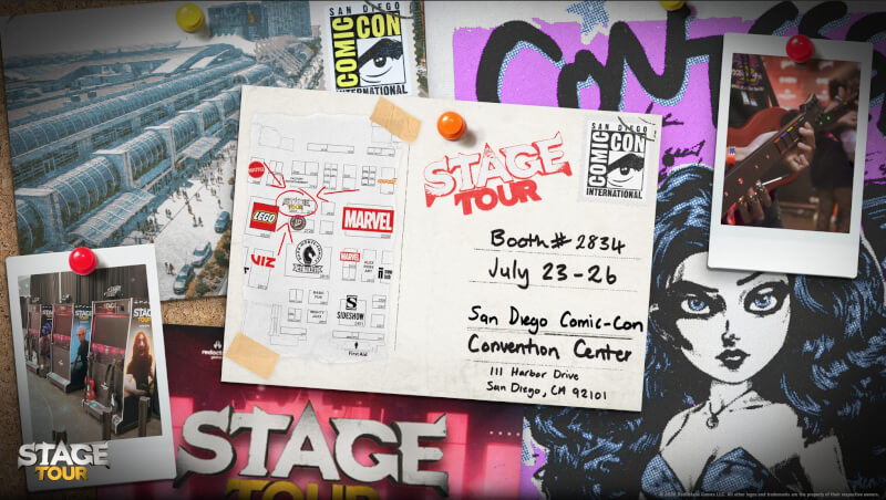 Stage Tour Comic Con News